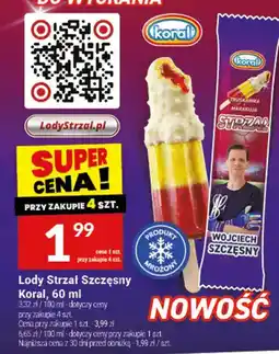 Twój Market Lody Strzał Szczęsny Koral oferta