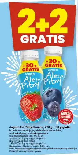 Twój Market Jogurt Ale Pitny Danone oferta