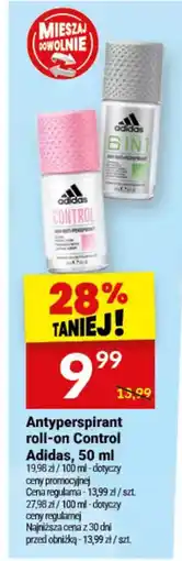 Twój Market Antyperspirant roll-on Control Adidas oferta
