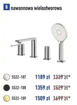 Cersanit nawannowa wielotworowa oferta