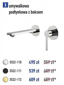 Cersanit umywalkowa podtynkowa z boksem oferta