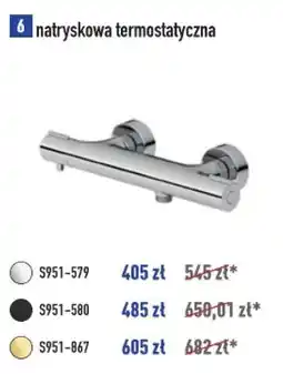 Cersanit natryskowa termostatyczna oferta