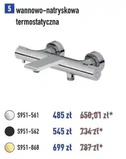 Cersanit wannowo-natryskowa termostatyczna oferta