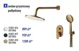 Cersanit zestaw prysznicowy podtynkowy oferta