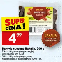 Twój Market Daktyle suszone Bakalia oferta
