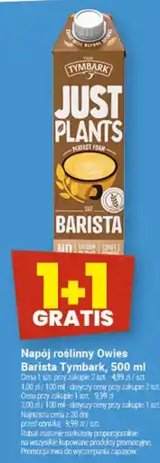 Twój Market Napój roślinny Owies Barista Tymbark oferta