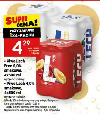 Twój Market Piwo Lech Free 0,0% smakowe oferta