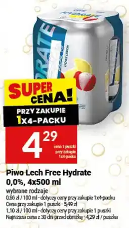 Twój Market Piwo Lech Free Hydrate 0,0% oferta