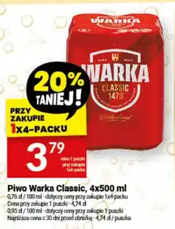 Twój Market Piwo Warka Classic oferta