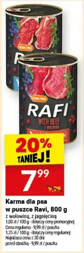 Twój Market Karma dla psa w puszce Ravi oferta