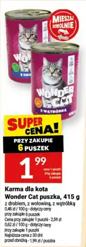 Twój Market Karma dla kota Wonder Cat puszka oferta