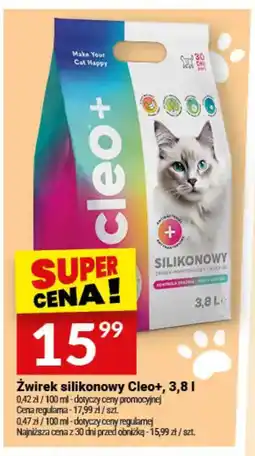 Twój Market Żwirek silikonowy Cleo+ oferta