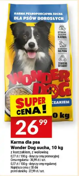 Twój Market Karma dla psa Wonder Dog sucha oferta