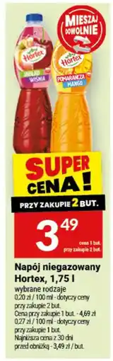 Twój Market Napój niegazowany Hortex oferta