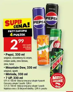 Twój Market Pepsi, Mountain Dew, Mirinda, 7 UP oferta