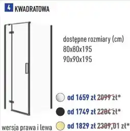 Cersanit KWADRATOWA oferta
