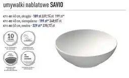 Cersanit umywalki nablatowe SAVIO oferta