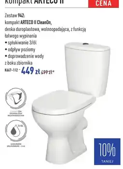 Cersanit kompakt ARTECO II CleanOn oferta