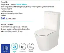 Cersanit kompakt BONICA PRO oval CERSANIT TORNADO oferta