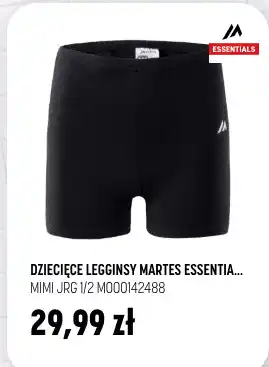 DZIECIĘCE LEGGINSY MARTES ESSENTIALS MIMI JRG 1/2 M000142488