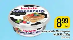 Delikatesy Piotruś Pan Serek Łaciate Mascarpone oferta