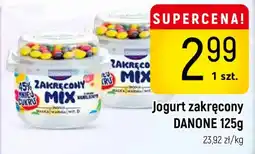 Delikatesy Piotruś Pan Jogurt zakręcony DANONE oferta