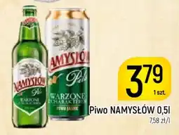 Delikatesy Piotruś Pan Piwo NAMYSŁÓW oferta