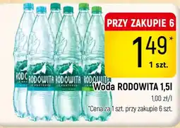 Delikatesy Piotruś Pan Woda RODOWITA oferta