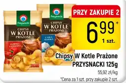 Delikatesy Piotruś Pan Chipsy W Kotle Prażone PRZYSNACKI oferta