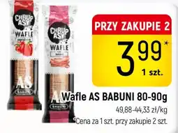 Delikatesy Piotruś Pan Wafle AS BABUNI oferta