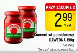 Delikatesy Piotruś Pan Koncentrat pomidorowy DAWTONA oferta