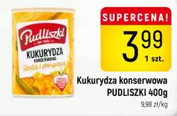 Delikatesy Piotruś Pan Kukurydza konserwowa PUDLISZKI oferta