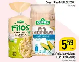 Delikatesy Piotruś Pan Wafle kukurydziane KUPIEC oferta