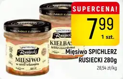 Delikatesy Piotruś Pan Mięsiwo SPICHLERZ RUSIECKI oferta