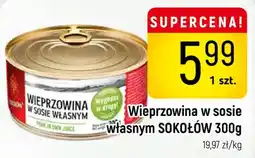 Delikatesy Piotruś Pan Wieprzowina w sosie własnym SOKOŁÓW oferta