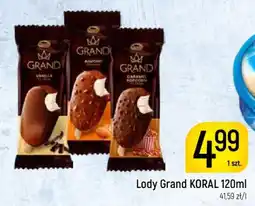 Delikatesy Piotruś Pan Lody Grand KORAL oferta