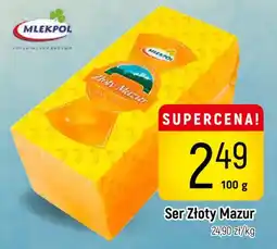 Delikatesy Piotruś Pan Ser Złoty Mazur oferta