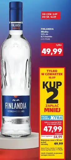 Kaufland Wódka Finlandia oferta