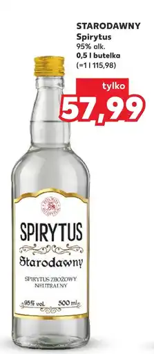Kaufland Spirytus Starodawny oferta