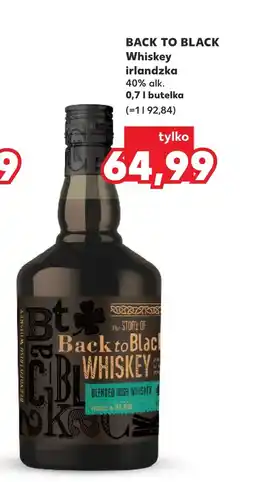 Kaufland Whiskey Back to Black oferta