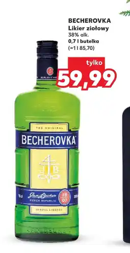 Kaufland Likier Becherovka oferta