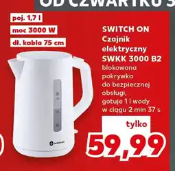 Kaufland Czajnik elektryczny Switch On Swkk 3000 B2 oferta