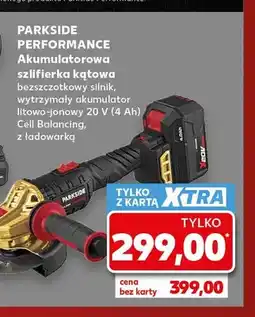 Kaufland Akumulatorowa szlifierka kątowa Parkside Performance oferta