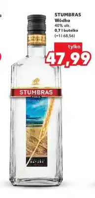 Kaufland Wódka Stumbras oferta