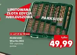 Kaufland Zestaw wierteł HSS Parkside oferta