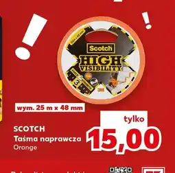 Kaufland Taśma naprawcza Scotch Orange 25mx48 mm oferta