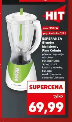 Kaufland Blender kielichowy Esperanza Pina Colada oferta