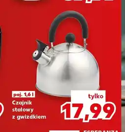 Kaufland Czajnik stalowy z gwizdkiem oferta