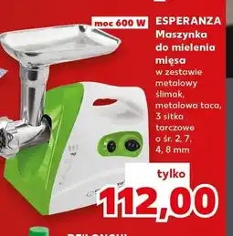 Kaufland Maszynka do mielenia mięsa Esperanza oferta