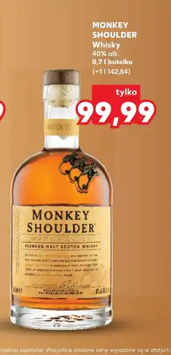 Kaufland Whisky Monkey Shoulder oferta
